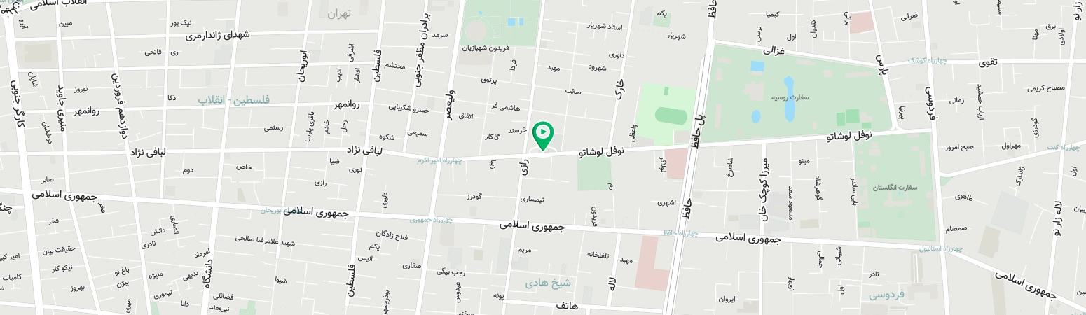 نقشه بوتیک تئاتر ایران